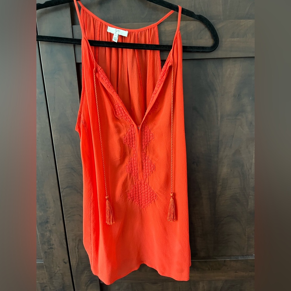 Joie 100% silk boho tank